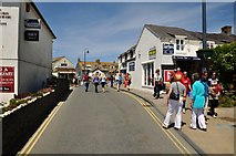 SX0588 : Tintagel : Fore Street by Lewis Clarke