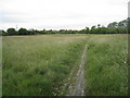 Footpath from the church at Honeybourne