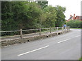 Raised pavement at Honeybourne