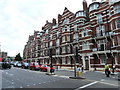 Victorian mansion block, Hammersmith Road, Olympia