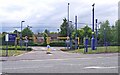 Entrance to Priestfield Metro Stop Car Park, Bilston Road, Wolverhampton