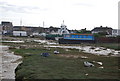 Salt marshes by the River Adur