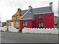 B8546 : A colourful house, Tory Island by Kenneth  Allen