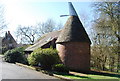 TQ5940 : Oast house in Hilberts Recreation Ground by N Chadwick