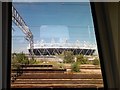 View of the Olympic stadium from the DLR #2