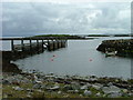 NG0186 : Old pier at An t-Ob (Leverburgh) by Dave Fergusson