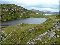 NG1596 : Loch na Tighean by Dave Fergusson