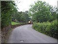 Tractor on Edale Road