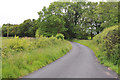 Minor road near Meikle Kirkland