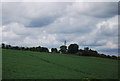 Telecommunications mast by the West Coast Main Line