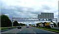 Gantry over M62