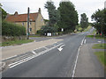 The A170 junction with Main Street, Ebberston