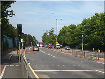 TQ4178 : The A206 Woolwich Road at New Charlton by Rod Allday