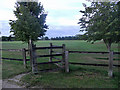 Kissing gate on the Thames Path