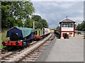 Signal Box at Rushden station