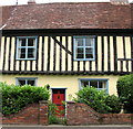 Timber-framed house in London Road, Halesworth (detail)