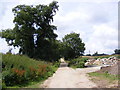 Footpath & entrance to Wherstead Park