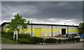 Industrial units in yellow, Spartan Close