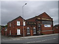 Former tramsheds and waiting-room, Horwich