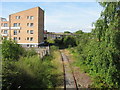 Branch line to Castle Works, Cardiff