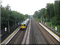 Train leaving Penge West Station