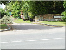 TL1032 : Manor Farm Entrance, Higham Gobion, Beds by Raymond Cubberley