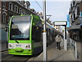 TQ3265 : George Street tram station  by David Anstiss