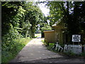 The entrance to Old Abbey Farm