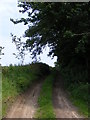 TM4465 : Footpath to Potter's Farm & Baker's Hill by Geographer