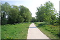 Path in Leybourne Lakes Country Park