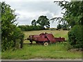 Blocked field entrance off Thorpe Lane