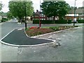 Traffic island, Sicey Avenue