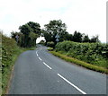 Road to Shirenewton heads away from Cock-a-Roosting, Earlswood