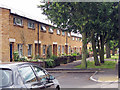 Terraced houses on Blanford Road