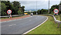 J3477 : Slip road, Fortwilliam roundabout, Belfast (2) by Albert Bridge