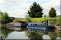 Narrow Boats, River Lee Navigation, Broxbourne, Hertfordshire