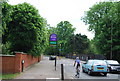 Entering Merton, Wimbledon Park Side