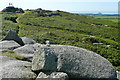 View from Trencrom Hill - south-east