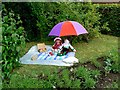 Picnickers, Pond Lane, Purton Stoke