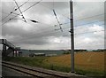 Bridge over the East Coast Main line and Buildbase factory