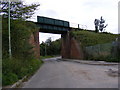 TM4462 : Railway Bridge in Valley Road, Leiston by Geographer