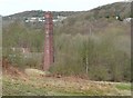 SE1224 : Chimney of Allen's Fireclay Works, Southowram by Humphrey Bolton