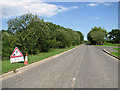 View east along Sparrowhawk Road, Halesworth