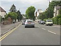 A40 (London Road) approaching central Cheltenham