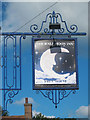 The Half Moon Inn sign