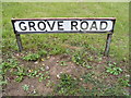 Grove Road sign