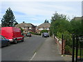 Hallbank Drive - looking towards Rooley Lane