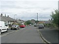 Hawes Terrace - looking towards Hawes Road