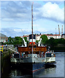 NS5665 : PS Waverley at Glasgow by Thomas Nugent