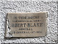 Name plaque on the wall of Museum